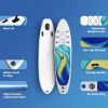 Stand Up Paddle Board 126"√ó32"√ó6" Extra Wide Thick Sup Board with Premium Sup Accessories & Backpack, Non-Slip Deck, Leash, Adjustable Paddle, Hand