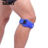 Aolikes 1pc Adjustable Knee Strap; Patellar Tendon Pressurized Protector; Support Slider Pad Guard For Badminton Running